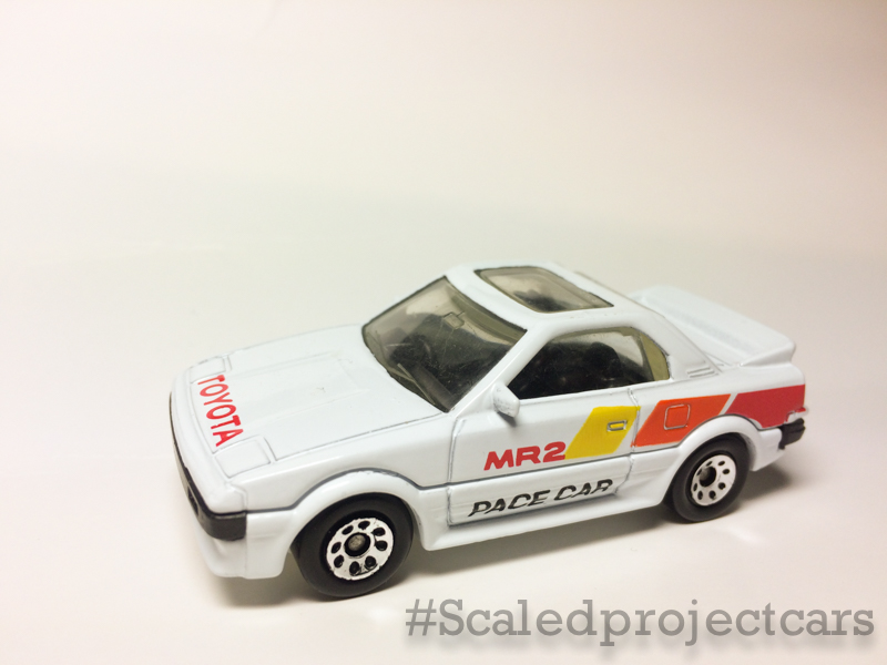 Illustration for article titled AW11 MR2 Pace car with Classic TRD livery
